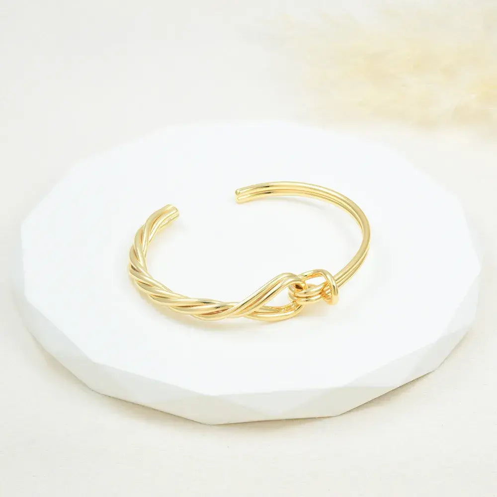 Brazalete Hilos de Oro