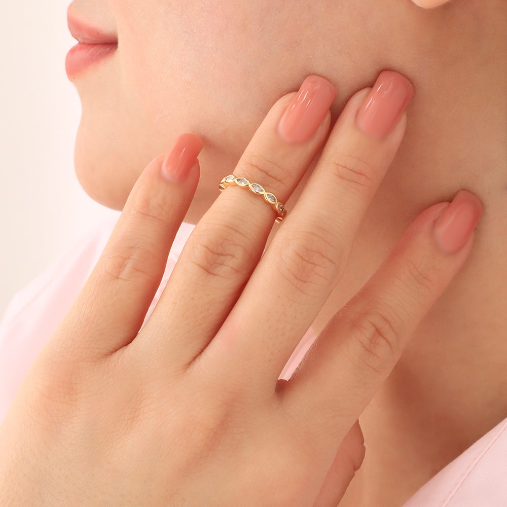 Anillo Con Piedras
