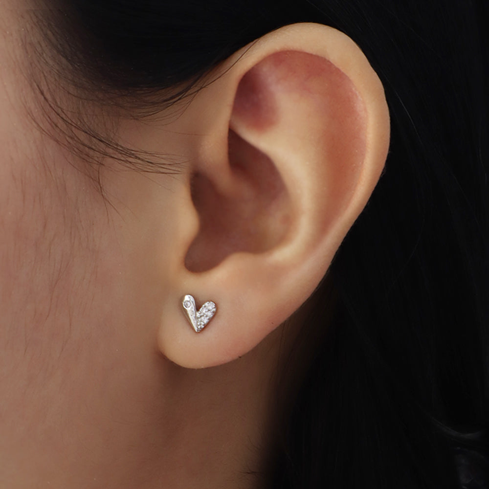 Arete Topo Corazón Con Microcircones