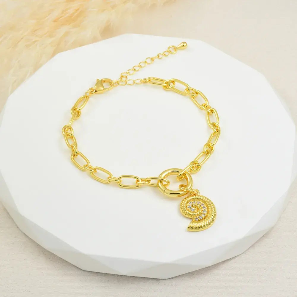 Pulsera Caracol Marino