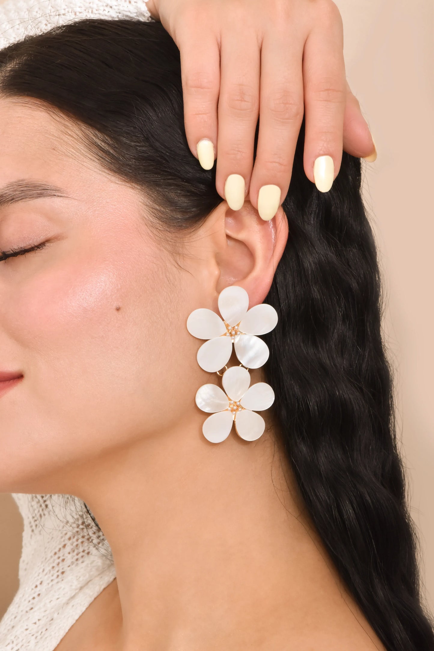 Arete Doble Margarita