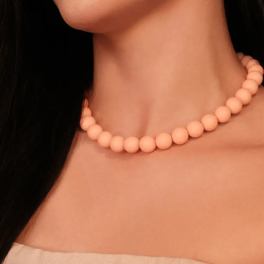 Collar Chicle Durazno