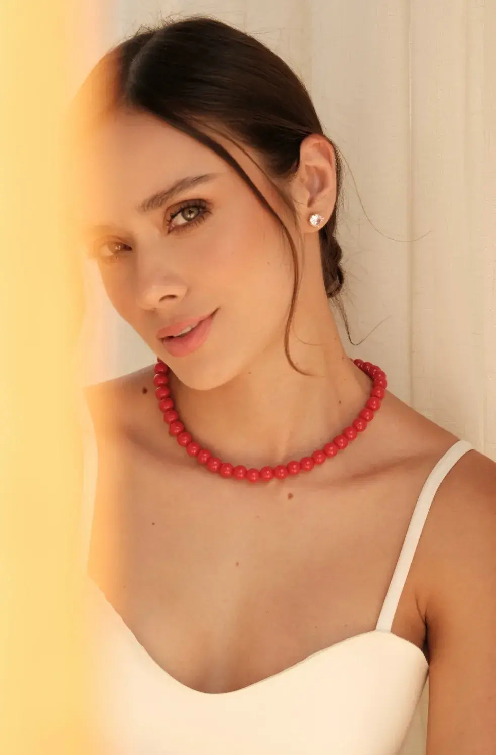 Collar Chicle Rojo Summer