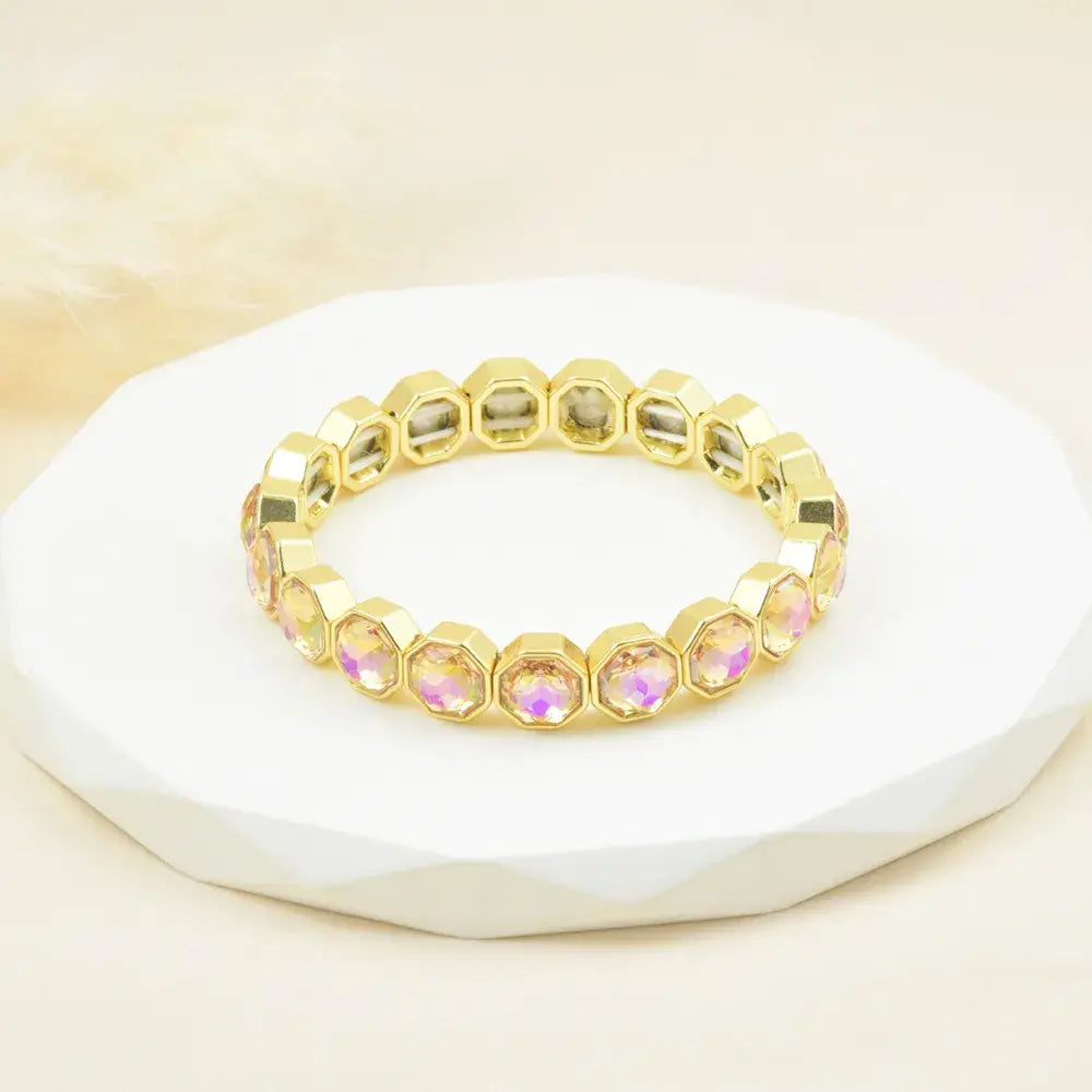 Pulsera efecto tornasol