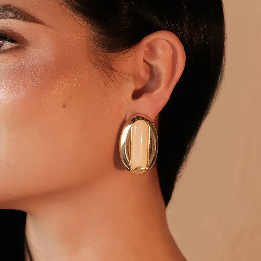 Aretes Óvalo Lumi