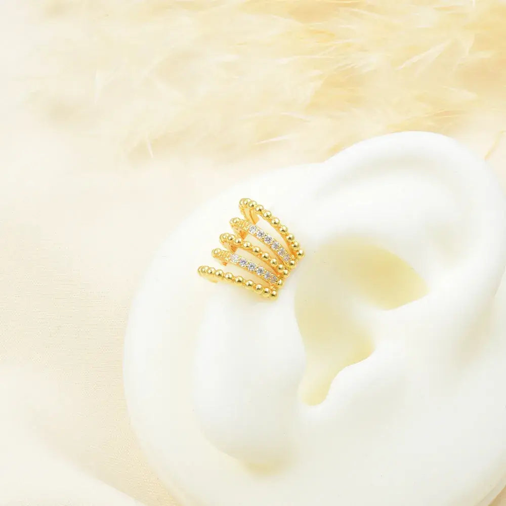 Earcuff cinco líneas