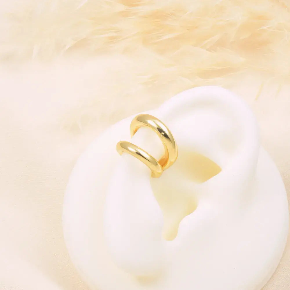 Earcuff doble liso