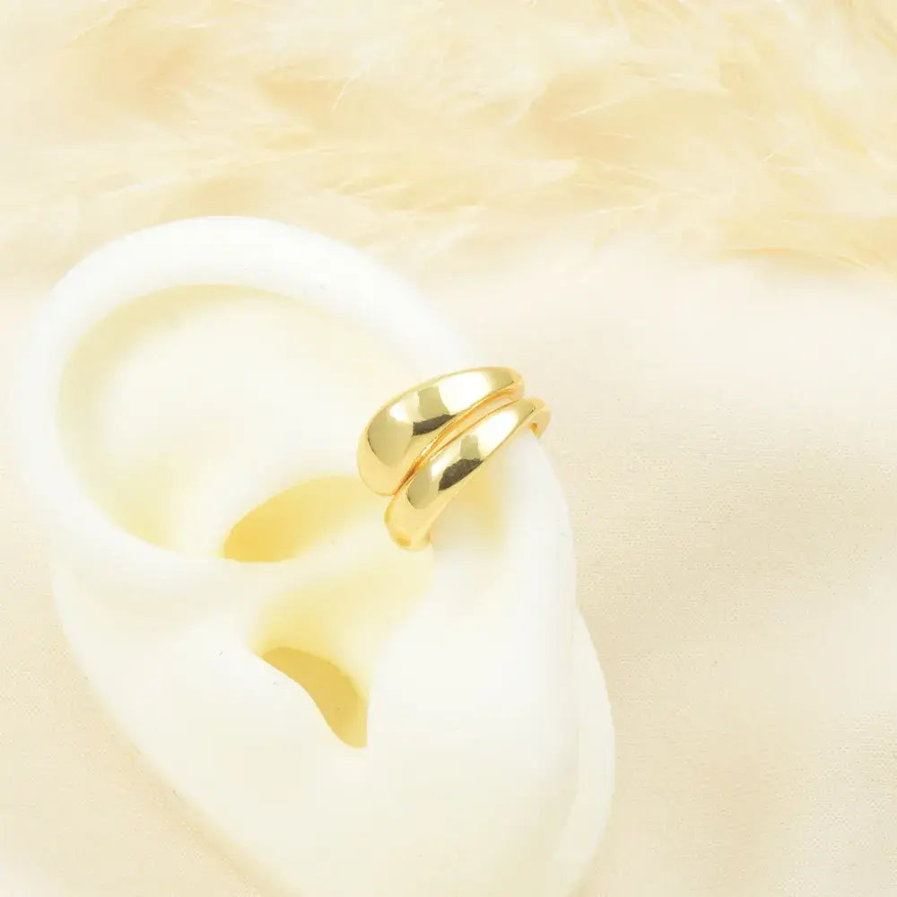 Earcuff doble liso
