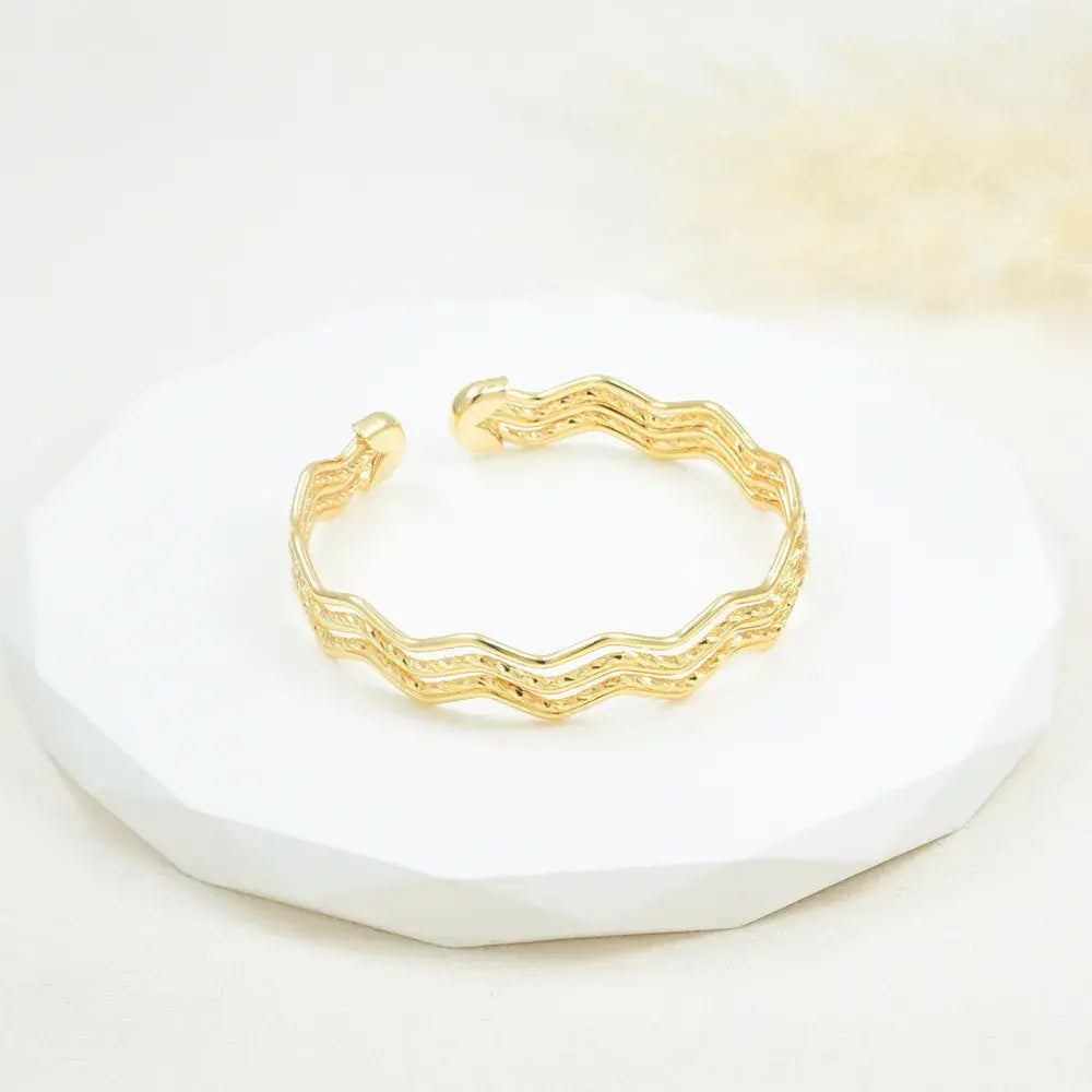 Brazalete Dorado Malibú