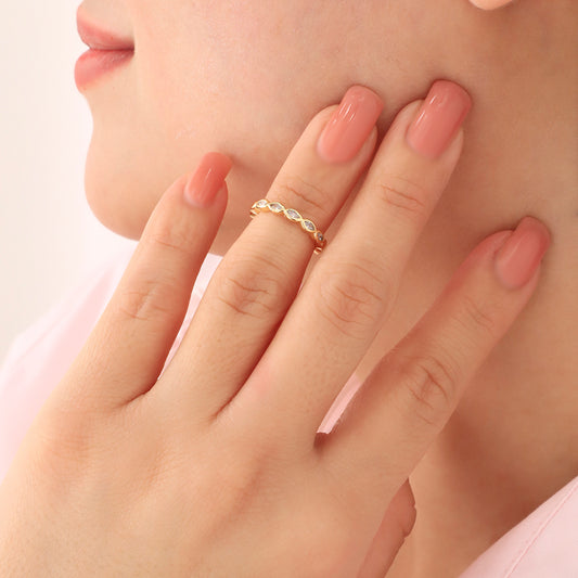 Anillo Con Piedras