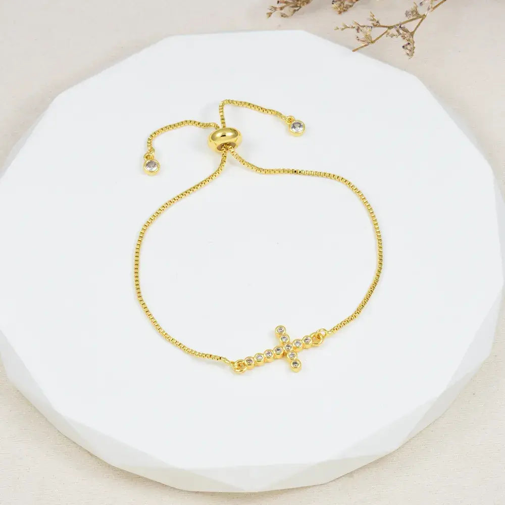 Pulsera Cruz Luz