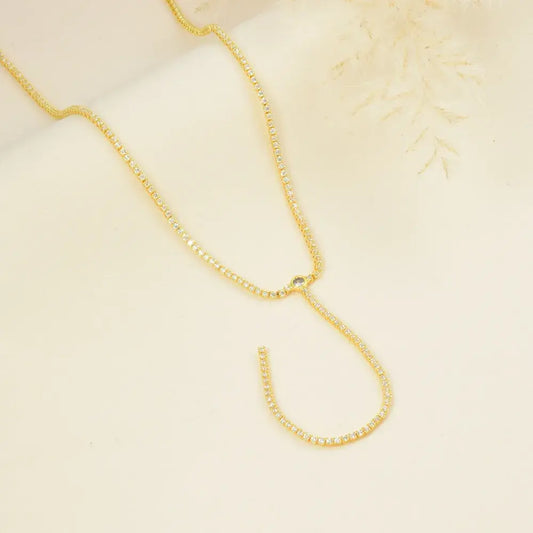 Collar tejido tipo tenis