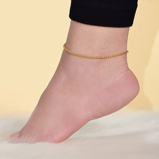 Tobillera tejido lazo