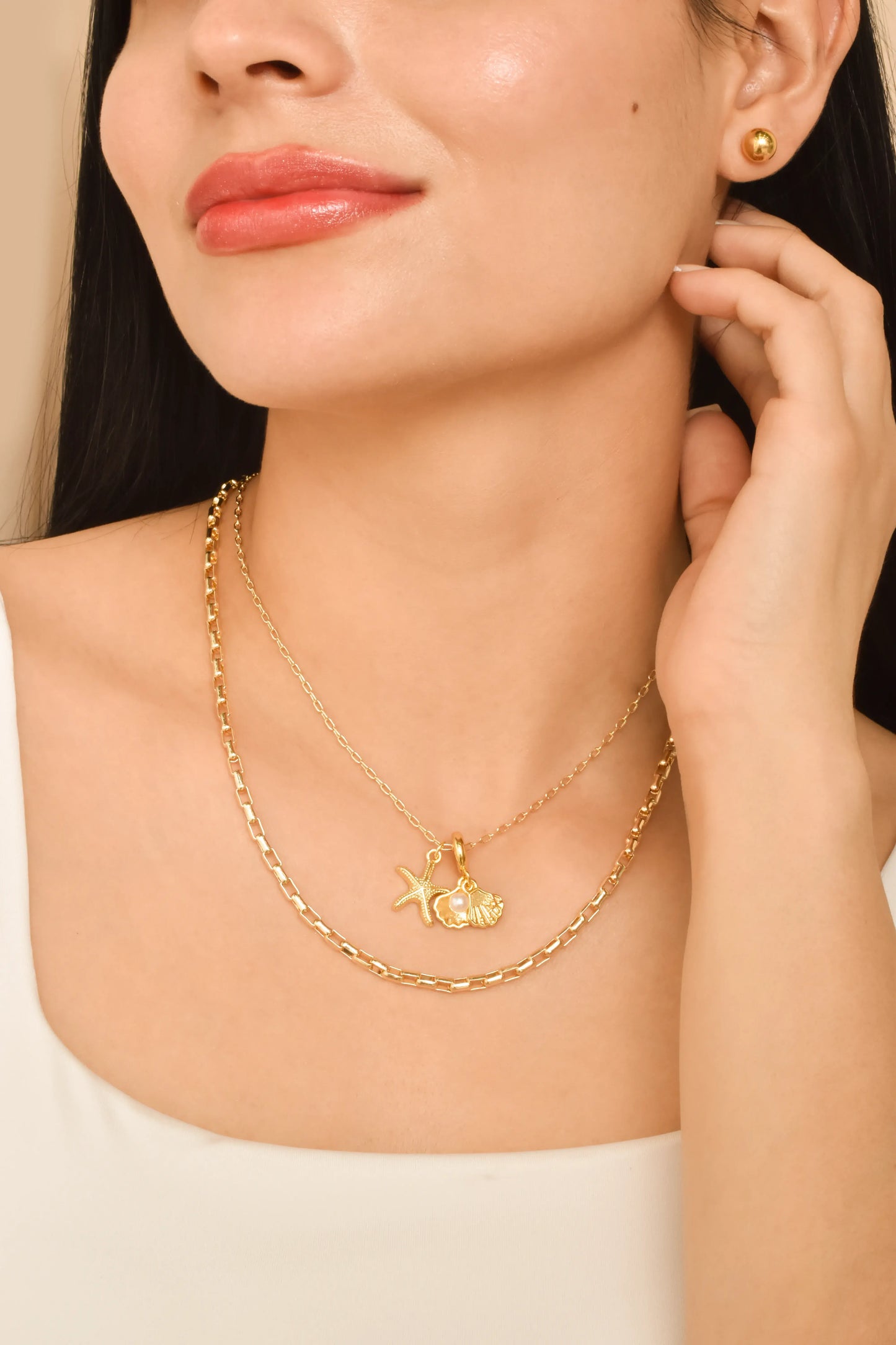 Collar Doble Encanto Marino