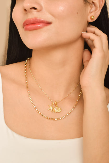 Collar Doble Encanto Marino