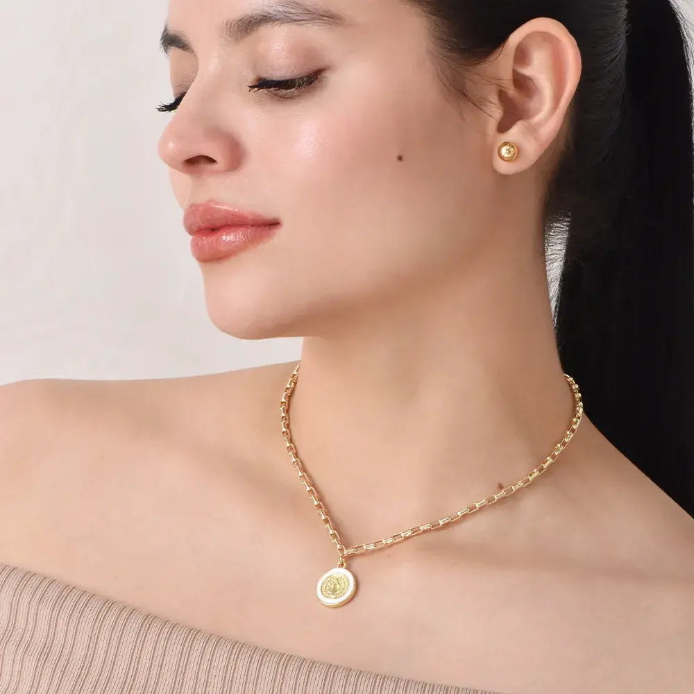 Cadena medalla San Benito