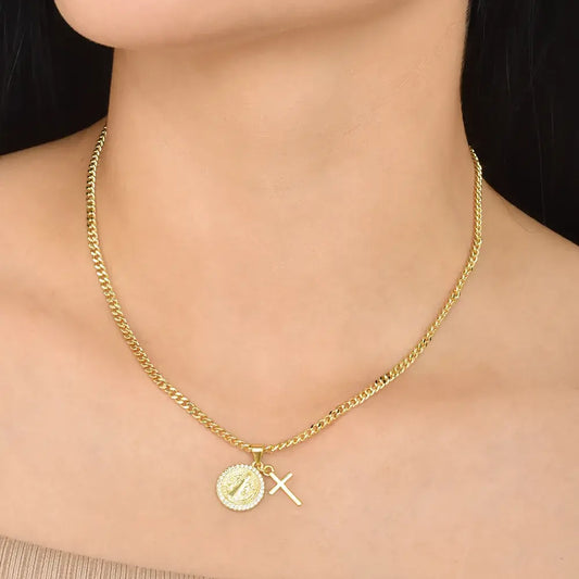Collar Devoción Dorada