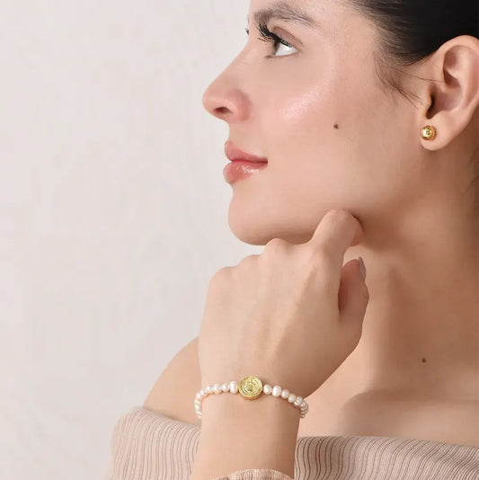 Pulsera de perlas san benito