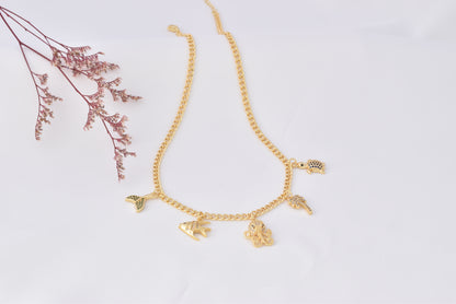 Collar con Dijes Marinos