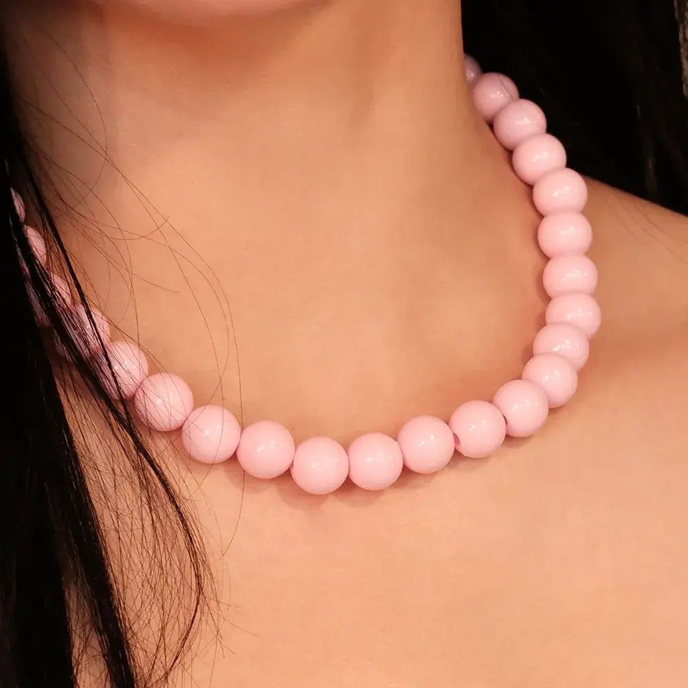 Collar Chicle Candy Pink.