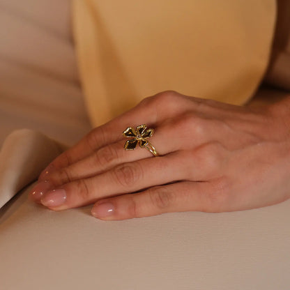 Anillo Flor Glow