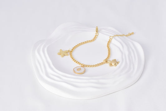 Pulsera con Dijes de Mar