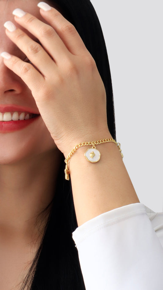 Pulsera con Dijes de Mar