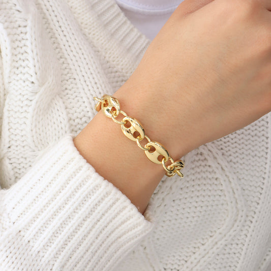 Pulsera Cadena Ovalada