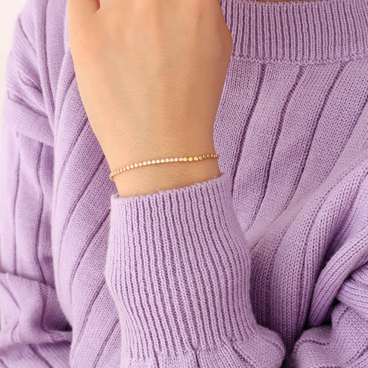 Pulsera Tennis Delicada