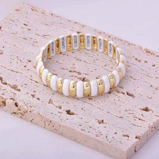Pulsera Bicolor Nieve