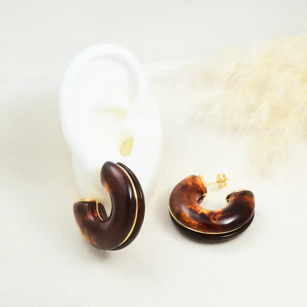 Arete Caramelo Moka
