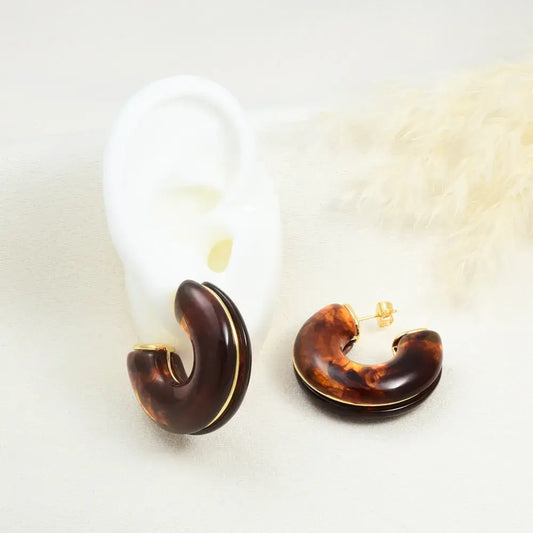 Arete Caramelo Moka
