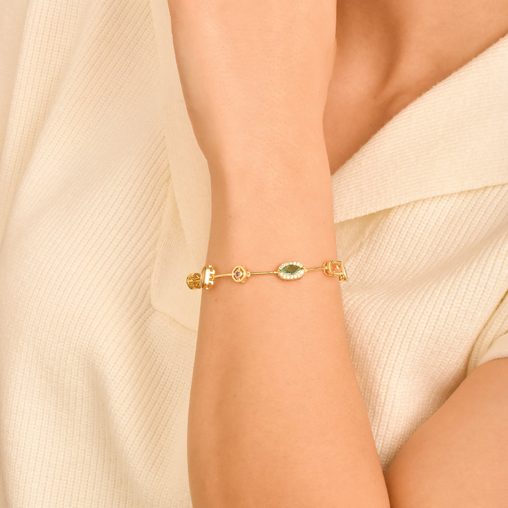 Pulsera Multicharms de color