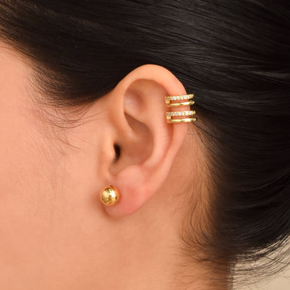 Earcuff cuatro bandas