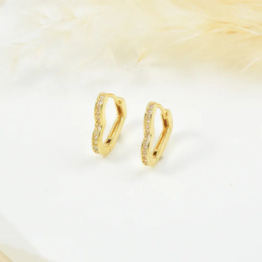 Huggies corazón con circones