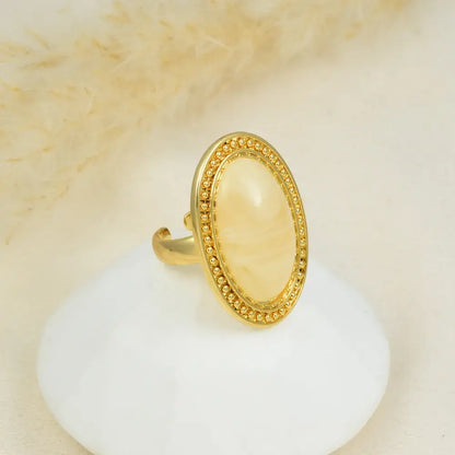 Anillo Maxi con Perla Blanca Nácar