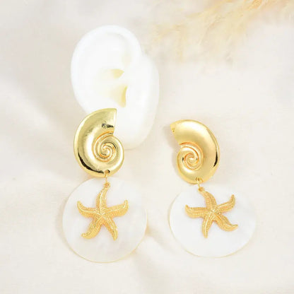 Aretes Marea Dorada