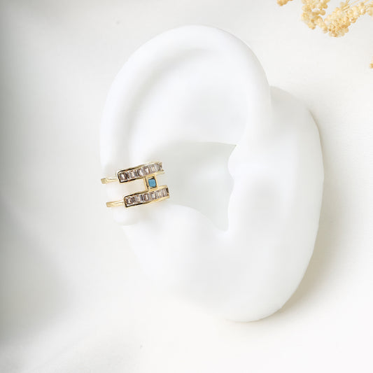 earcuff-doble-con-baguettes-y-piedra-turquesa