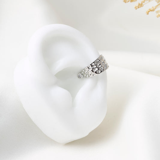 earcuff-texturizado-plateado